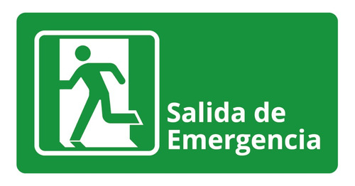 Señaléticas De Seguridad - Salida De Emergencia