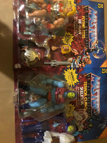 Pack He Man Skeletor Deluxe Nuevo Sellado