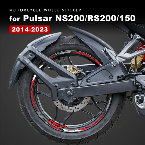 Adhesivo Rueda Bajaj Pulsar Rs 200 #03 Mk Motos