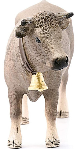 Figura Vaca Braunvieh Schleich 14.4x4.1x8.5cm Juguete Granja