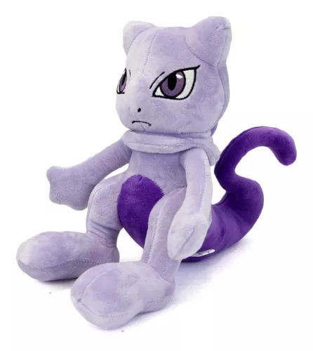 Mewtwo Pokémon Mega Evolução X Pelúcia Licenciada 30cm Mew em