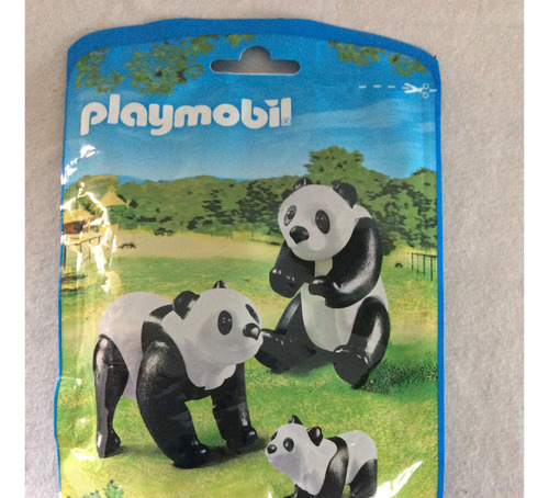 Playmobil Panda Con Cria Modelo 6652 Nuevo Original