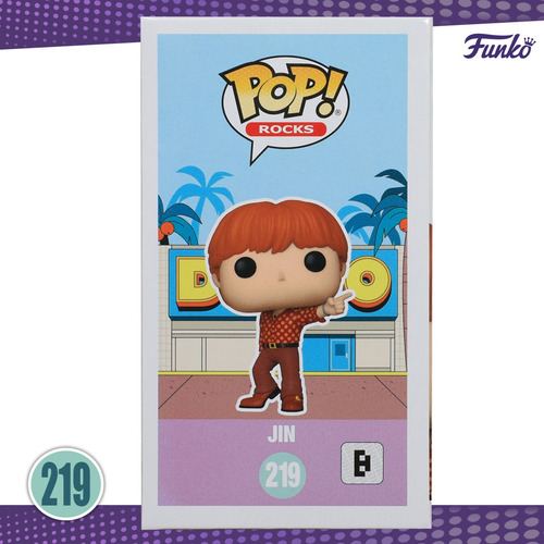 Funko Pop Jin #219 Bts Dynamite Army K Pop Bangtan Boy Idol