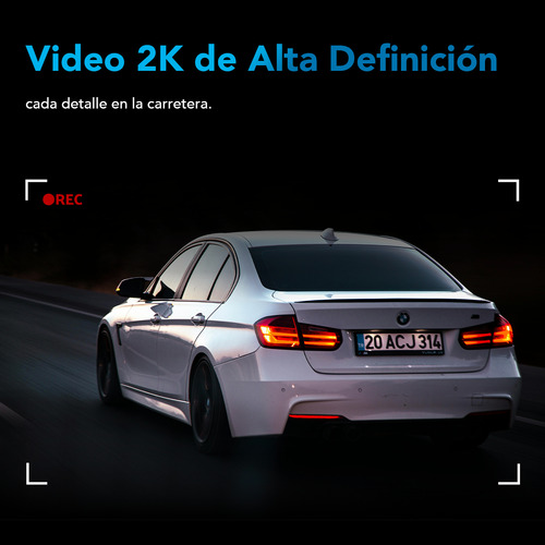 Camara De Tablero 2k-ultra Hd Con Wifi Autosky
