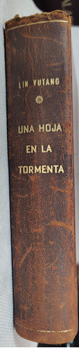 Libro Una Hoja En La Tormenta Lin Yutang