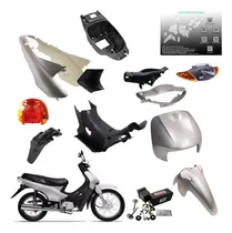 Comprar Kit Plasticos Motomel Blitz 110 + Faros Tornillos Calcos