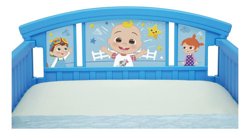 Delta Children Cocomelon Cama Infantil Toddler Color Azul