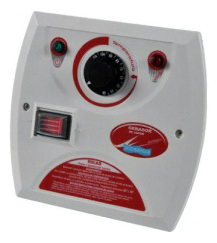 Sauna Vapor Sodramar 15kw 380v Trif + Quadro Analógico 25m
