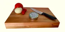 Comprar Tabla Picar Madera 30mm Con Tope Cocina Asado Corte Picadas 