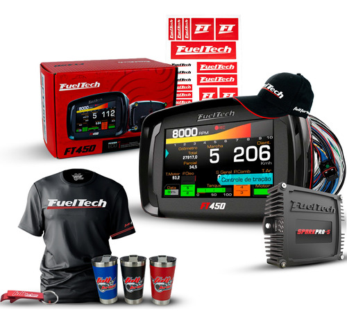 Fueltech Ft450 + Sparkpro 5