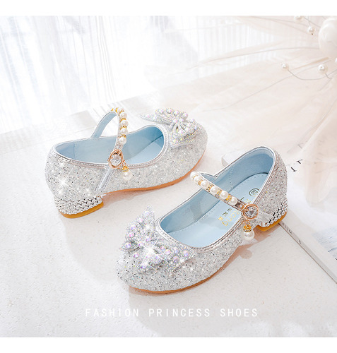 Niñas, Niños, Zapatos De Princesa, Zapatos De Cristal De Mod