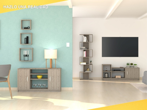 Imagen 6 de 7 de Mueble Casa Lista® Hogar - Centro Múltiple Tv 42