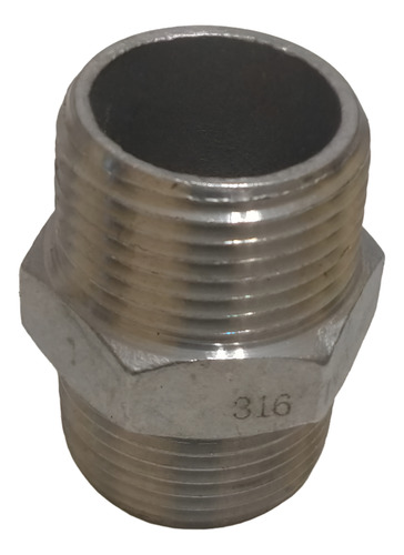 Entrerosca 2 Pulgadas - Acero Inoxidable 316