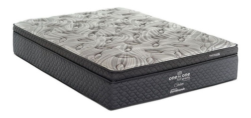 Colchón King Size Resortes Calm Dormimundo 34cm Firme