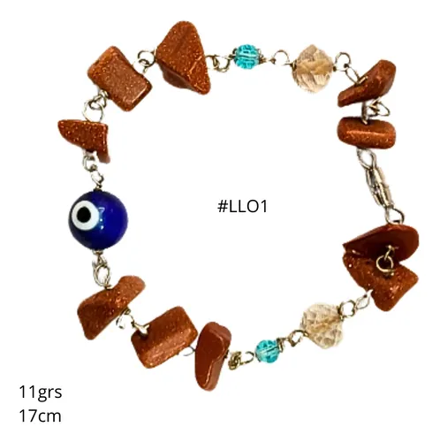 Pulsera De Lluvia Oro