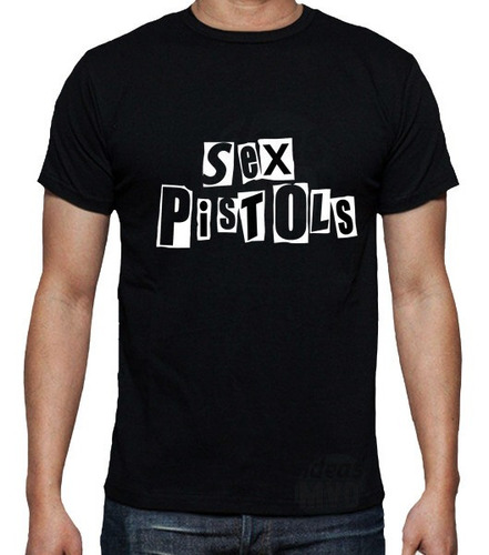 Remera Sex Pîstols (negra) Ideas Mvd