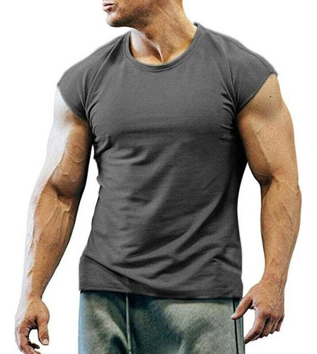 Camiseta De Tirantes For Hombre, Sin Mangas, Gimnasio, Gimn