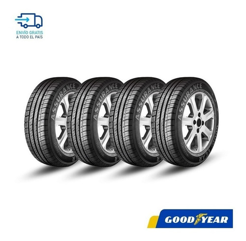 Combo X4 - Goodyear 175/65 R14 Assurance - Vulcatires