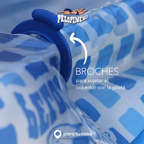 Cubre Pileta Cobertor Y Base Protectora 1020 Pelopincho Ct
