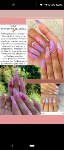 Imagem 4 de 4 de Alongamento De Unhas De Fibra De Gel