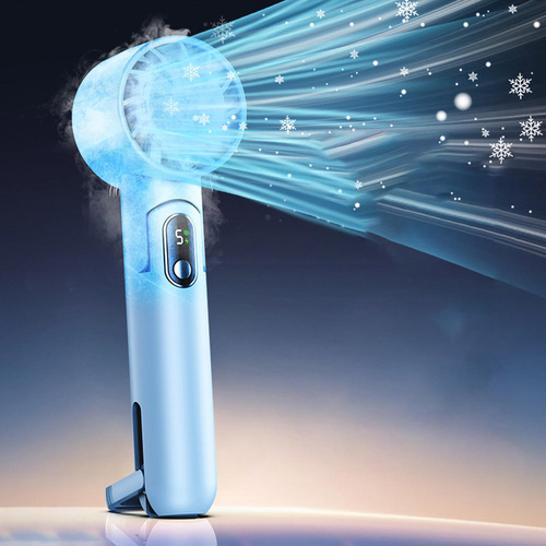 Ventilador De Refrigeración Ligero De 4000 Mah Con Azul
