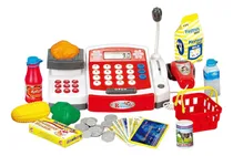 Comprar Caja Registradora Juguete Calculadora Balanza Sonido Product Color Blanco