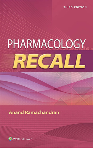 Libro:  Pharmacology Recall