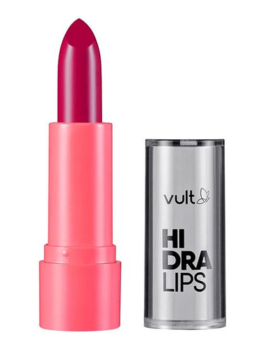 Vult Hidra Lips 08 Rosa Intenso Batom Cremoso Matte 3,6g