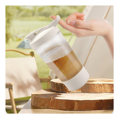 Shaker Mezclador Automático De Proteína Polvo Portátil 450ml