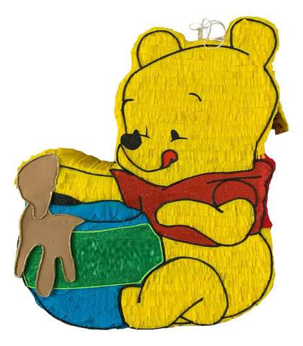 Piñata Winnie Pooh Bebe Para Fiesta Evento Decoración