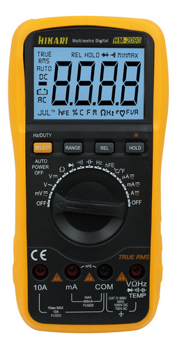 Multimetro Hikari Hm-2090 Digital Profissional