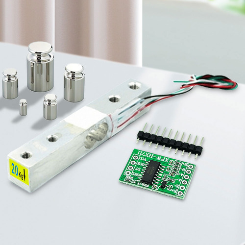 Módulo De Sensor De Peso Hx711 De 20 Kg Para Microcontrolado