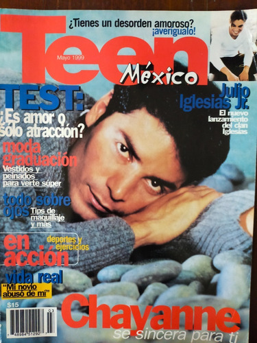 Chayanne Y Julio Iglesias Jr. Revista Teen México Año-1999