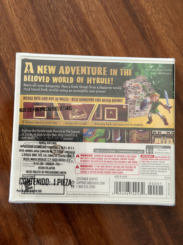 The Legend Of Zelda: A Link Between Worlds (Usado)