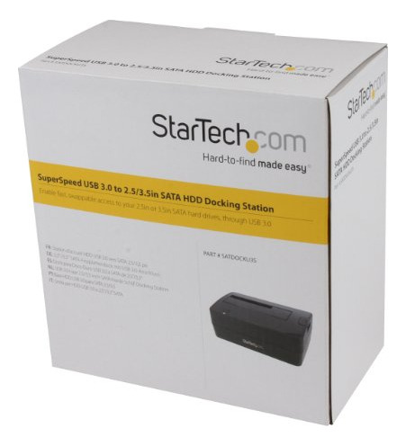 Startech.com Acoplamiento De Disco Duro Usb 3.0 A Sata De Un