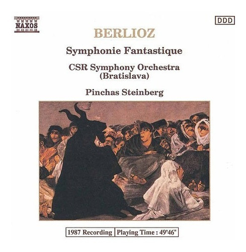 Berlioz:* Cd Sinfonía Fantástica* Naxos* Como Nuevo*