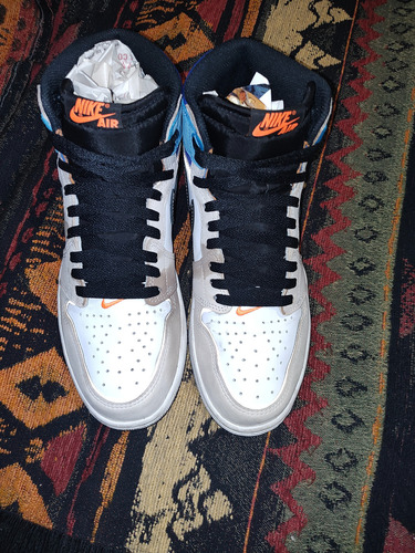 Nike Jordan Mid 1 Originales Eur 42.5 Us 9 Centímetros 27 (Usado)