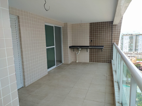 Imagem 1 de 24 de Apartamento Com 108m2 De Área Útil, 3 Quartos 1 Suíte 2 Vagas, Sacada Vista Mar E Morro, Entrada 155 Mil