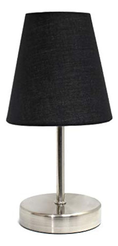 Mini Lámpara Simple Designs Home Lt2013-blk, Negra