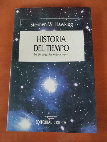 Libro La Historia Del Tiempo. Stephen Hawking 