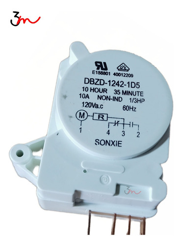 Timer Sonxie 1432 Para Neveras Haceb, Mabe, Centrales Etc,