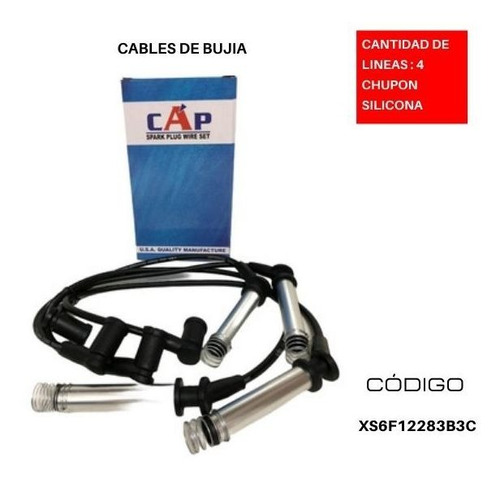 Cables De Bujia Ford Fiesta Move 1.6l