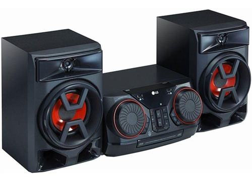 Imagem 3 de 4 de Mini System LG Ck43 220w Rms Bluetooth Usb Entrada Auxiliar
