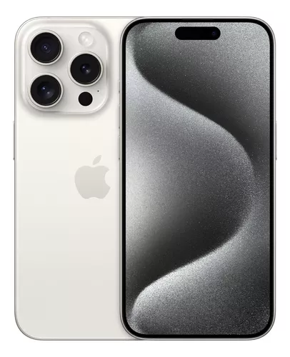 Apple iPhone 15 Pro 128 Gb Titânio Branco+ Capa +carregador
