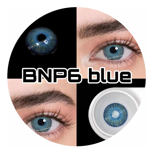 Pupilentes Bnp6 Tonos Degradados Naturales Ojo Muñeca
