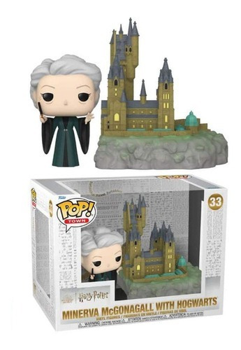 Funko Pop Town Mcgonagall With Hogwarts Harry Potter