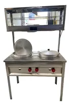 Comprar Carrito De Fritura Empanada Tequeñ Con Exhibidor Calentador