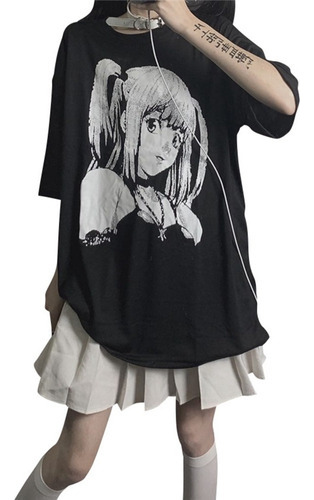 B N Anime Death Note Misa Amane Cosplay Suéter Tops Sudadera