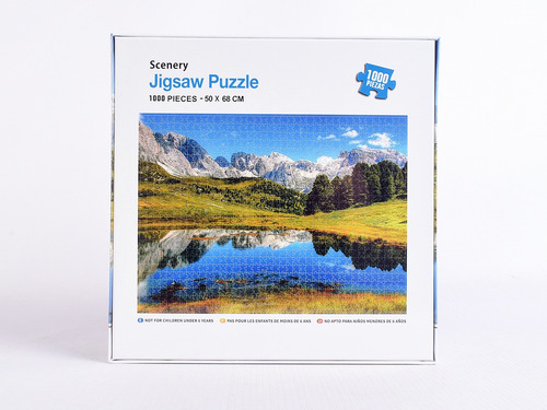 Imagen 4 de 7 de Puzzle Rompecabeza 1000 Piezas Montaña A020