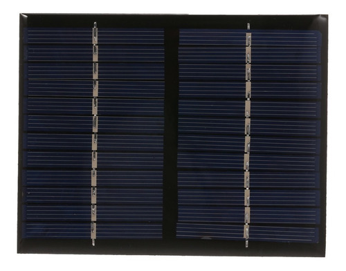 Cargador Solar 1.5w / 12v Con Caimán Presilla Compacto